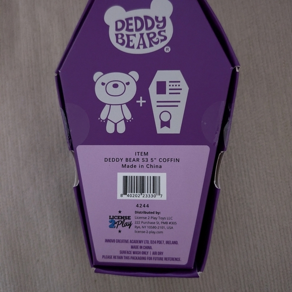 Deddy Bears Bulgebear New in Box OPENED - Picture 3 of 3